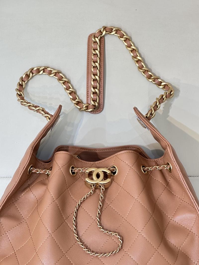 Chanel 25 Medium Handbag Camel AS5311
