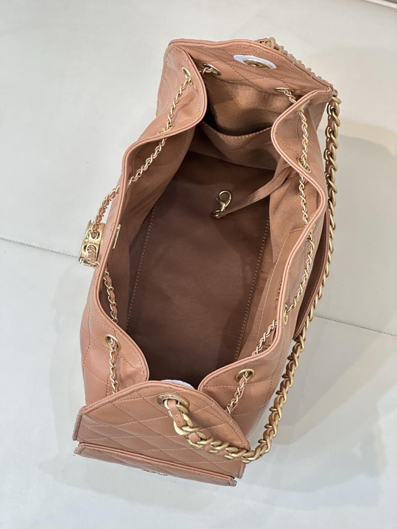 Chanel 25 Medium Handbag Camel AS5311