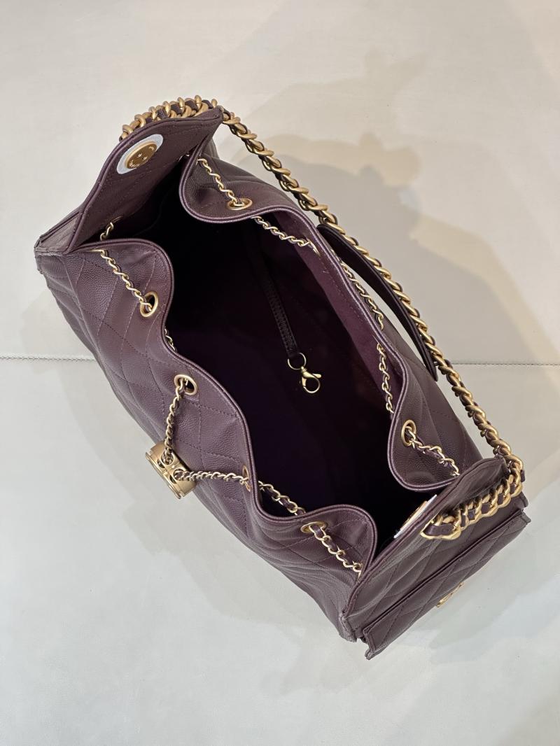 Chanel 25 Medium Handbag Coffee AS5311