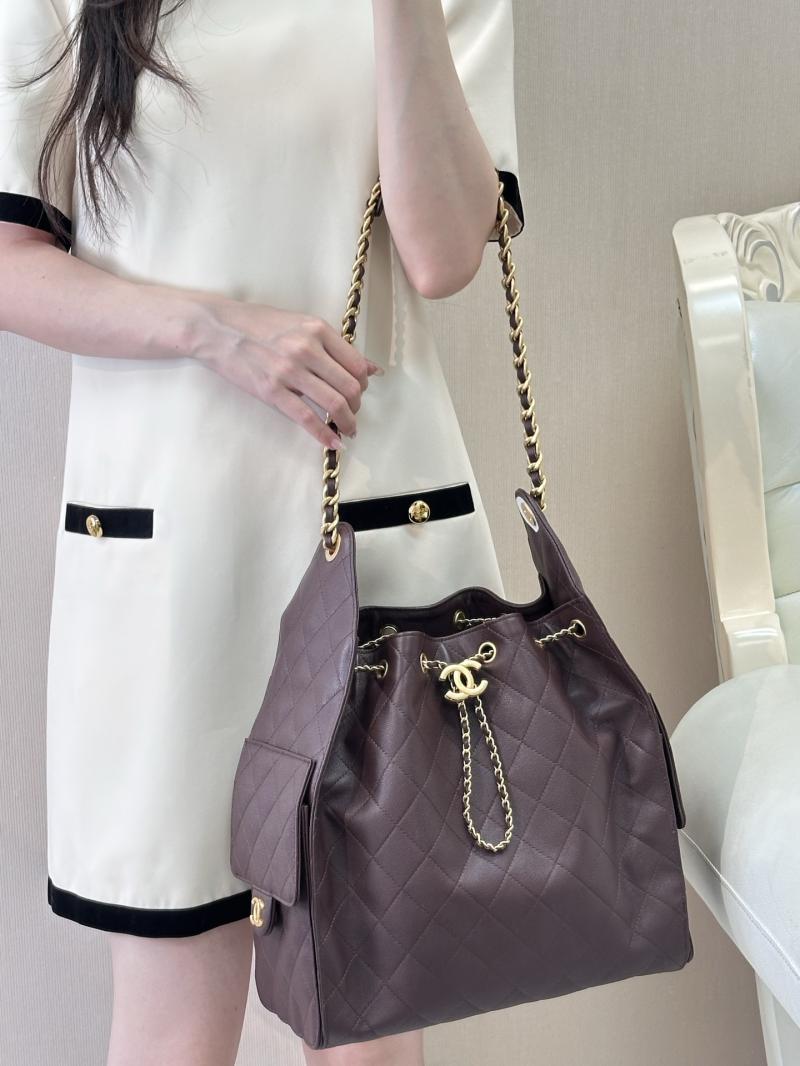 Chanel 25 Medium Handbag Coffee AS5311