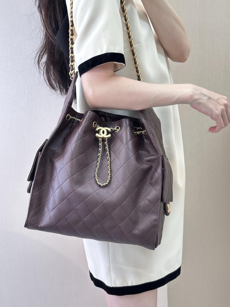 Chanel 25 Medium Handbag Coffee AS5311