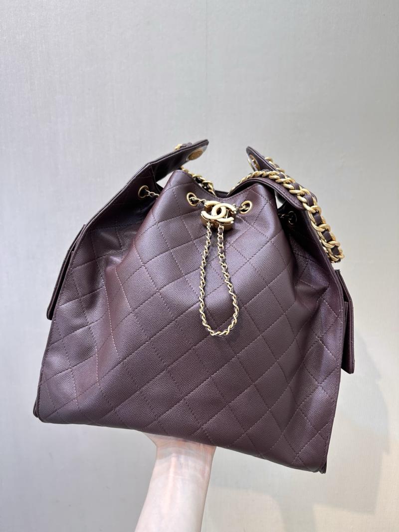 Chanel 25 Medium Handbag Coffee AS5311