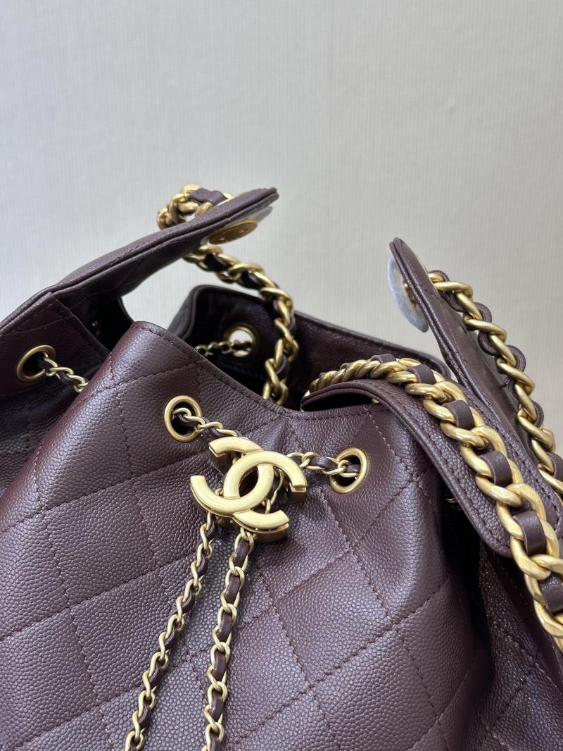 Chanel 25 Medium Handbag Coffee AS5311