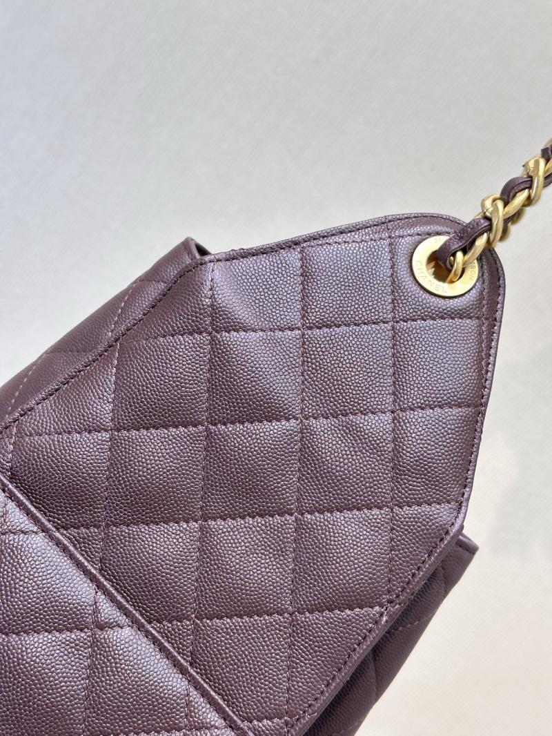 Chanel 25 Medium Handbag Coffee AS5311
