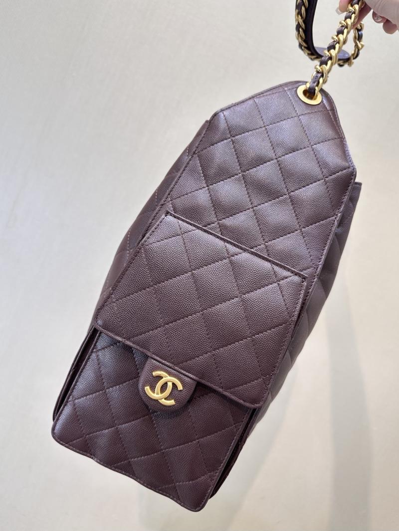 Chanel 25 Medium Handbag Coffee AS5311
