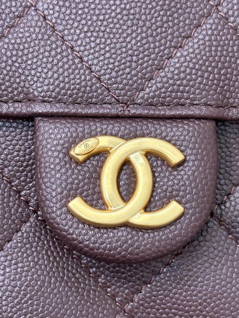 Chanel 25 Medium Handbag Coffee AS5311