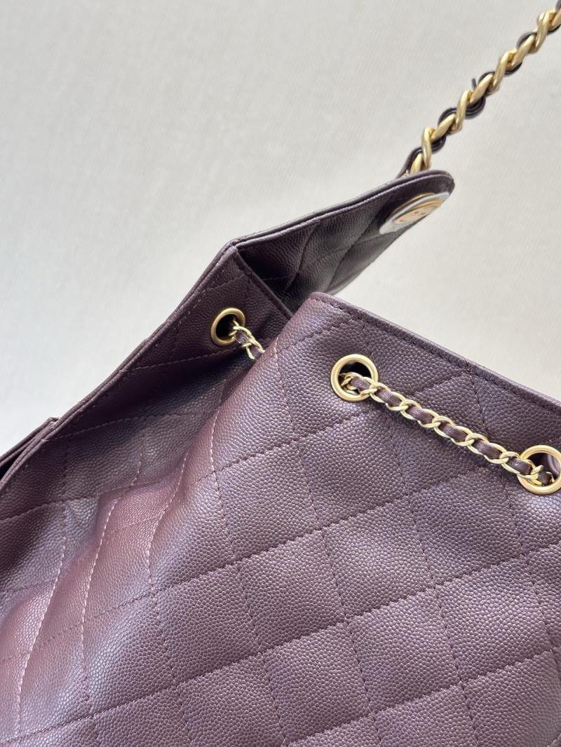 Chanel 25 Medium Handbag Coffee AS5311