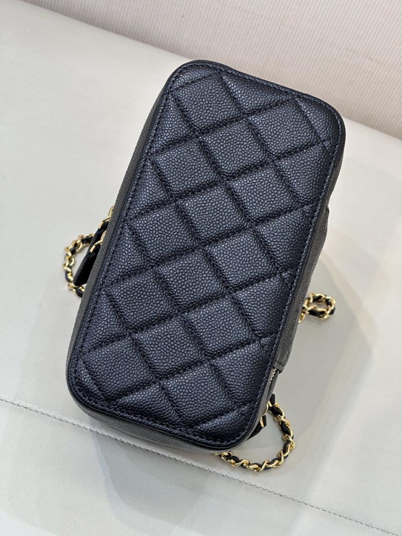 Chanel Long Vanity with Chain Black AP4688