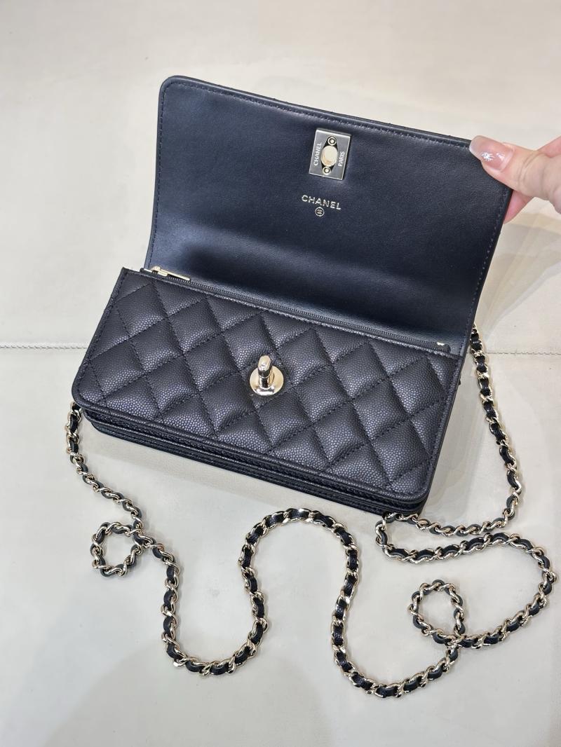 Chanel Mini Flap Bag with Top Handle Black AP4621