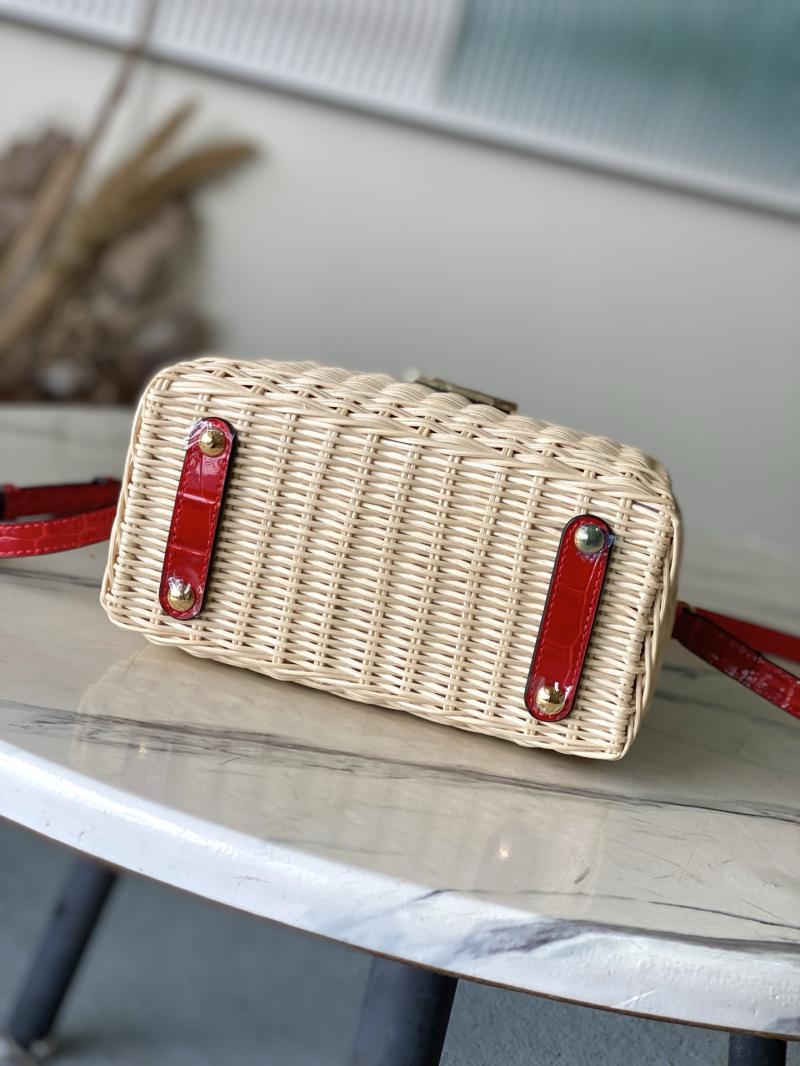 Louis Vuitton Capucines Mini Red N88126