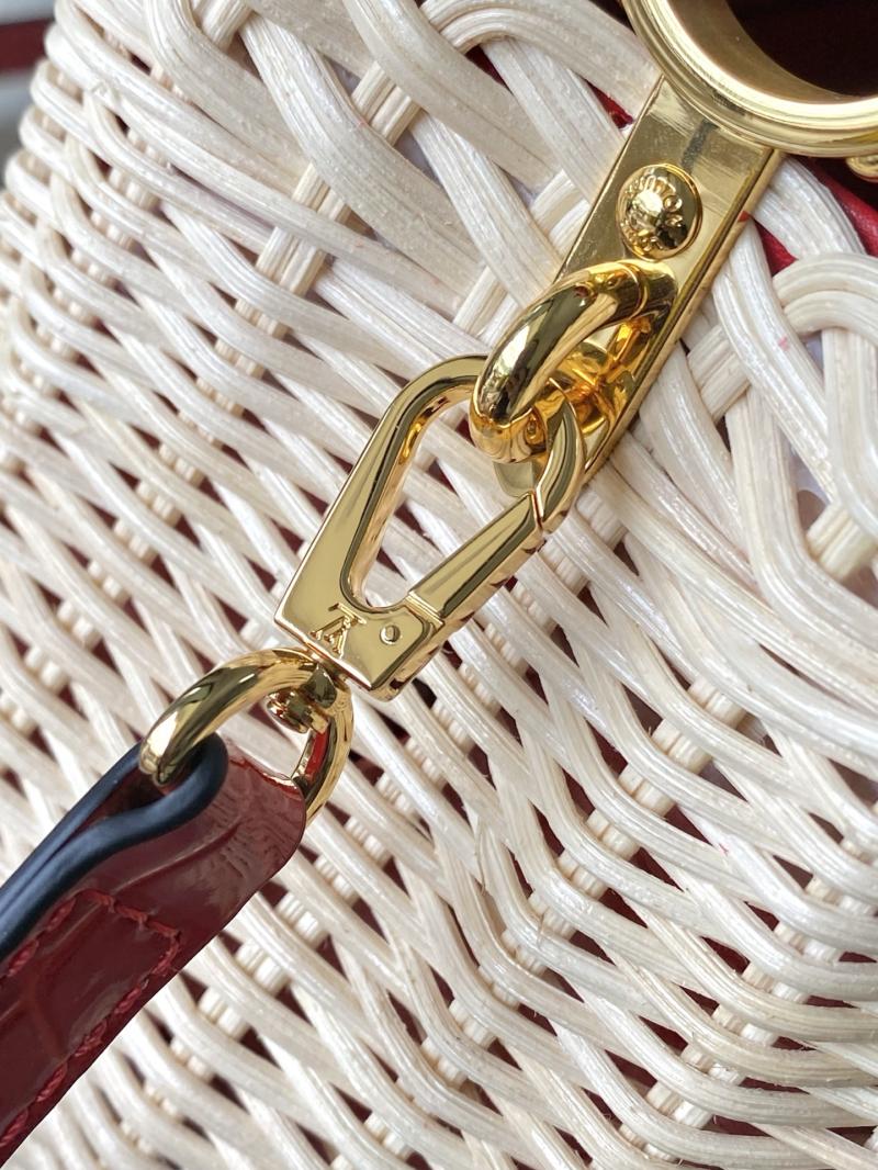 Louis Vuitton Capucines Mini Red N88126