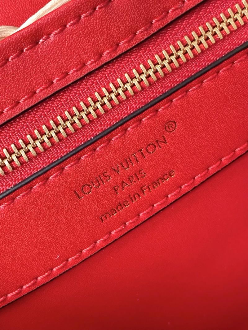 Louis Vuitton Capucines Mini Red N88126