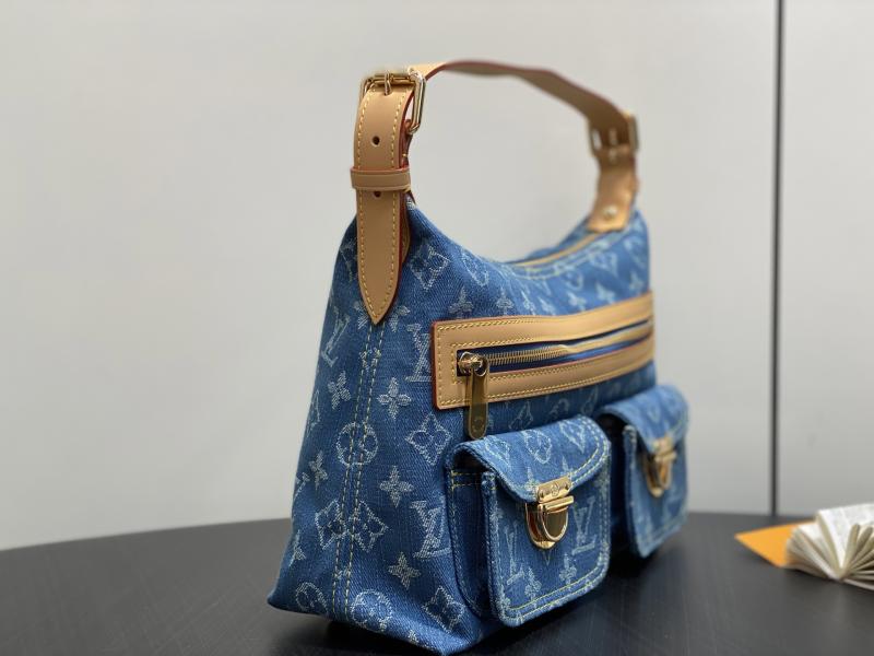 Louis Vuitton Monogram Denim Vintage Bag Blue M44464