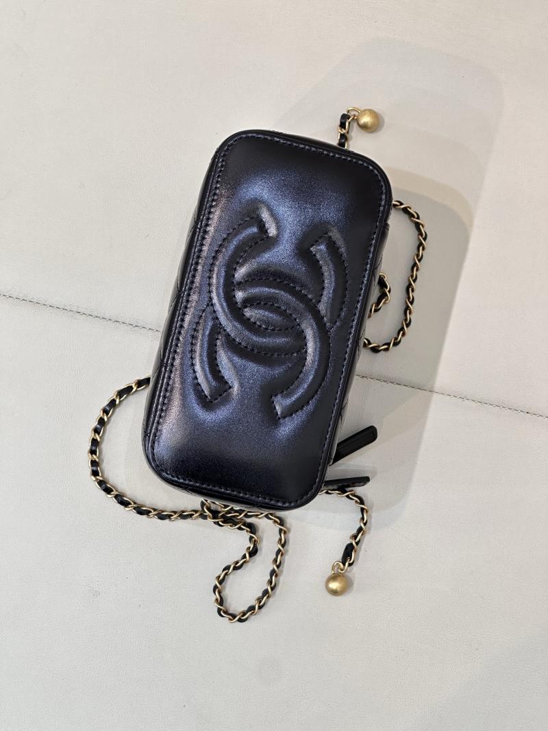 Small Chanel Vanity With Chain Black AP3651