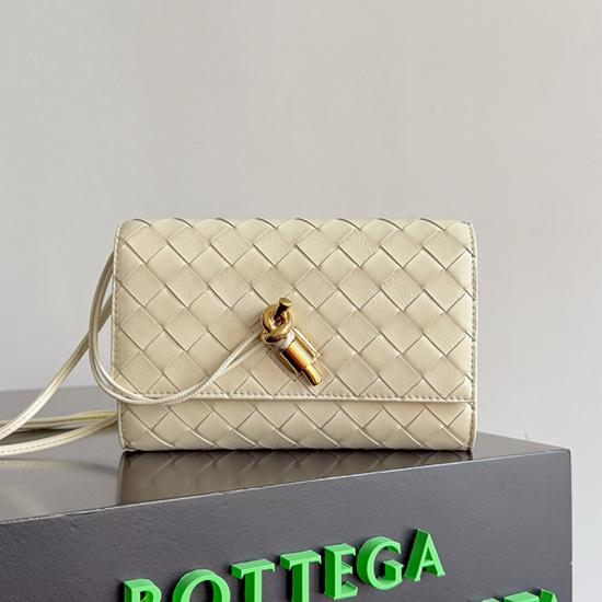Bottega Veneta Andiamo Pouch Sea salt 836940