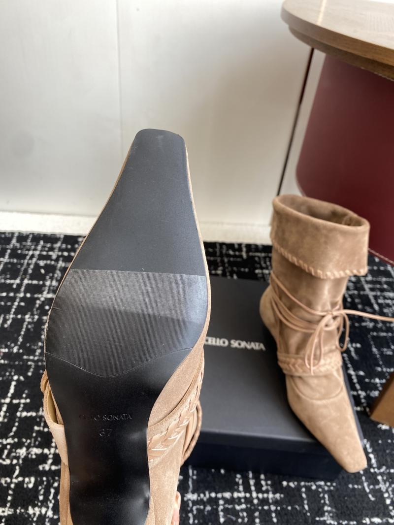 Cello Sonata Leather Boots SCSB918001