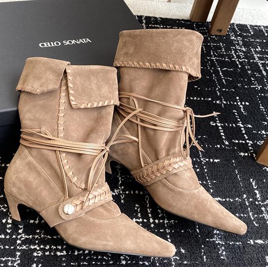 Cello Sonata Leather Boots SCSB918001