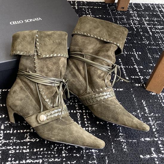 Cello Sonata Leather Boots SCSB918002