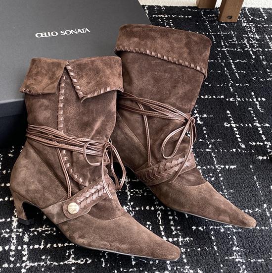 Cello Sonata Leather Boots SCSB918003