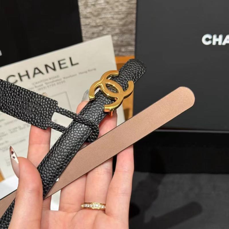 Chanel 15mm Leather Belt SCB918