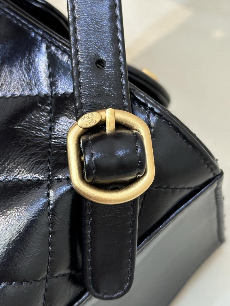 Chanel 25 Shiny Calfskin Medium Backpack AS5600