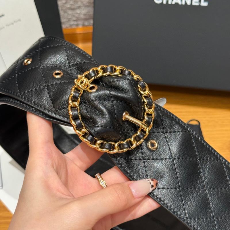 Chanel 65mm Leather Belt SCB915