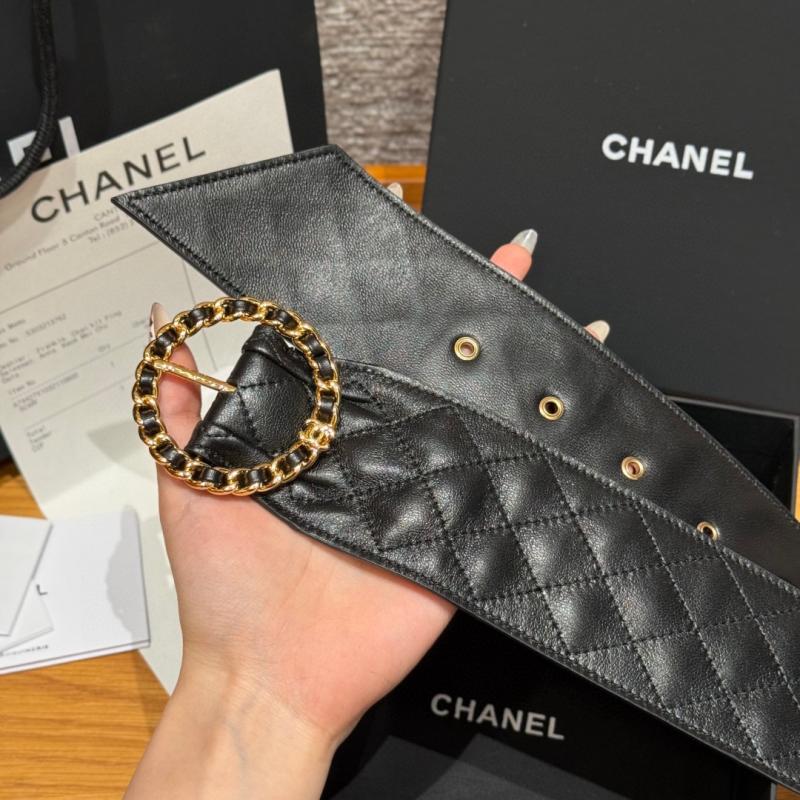 Chanel 65mm Leather Belt SCB915
