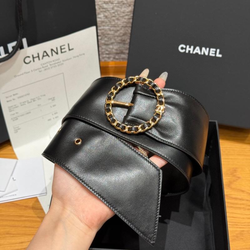 Chanel 65mm Leather Belt SCB916