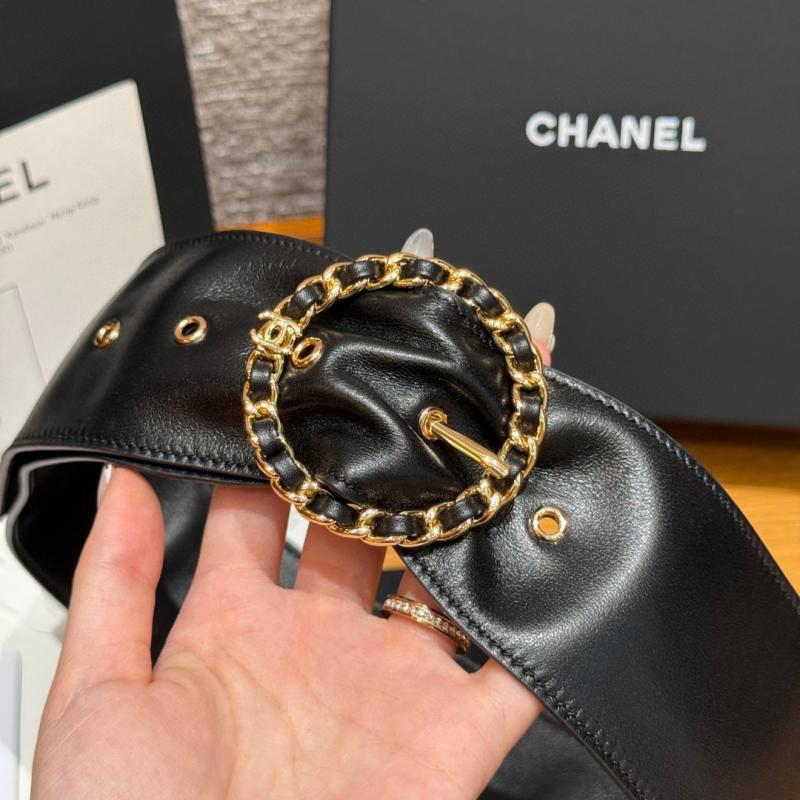 Chanel 65mm Leather Belt SCB916