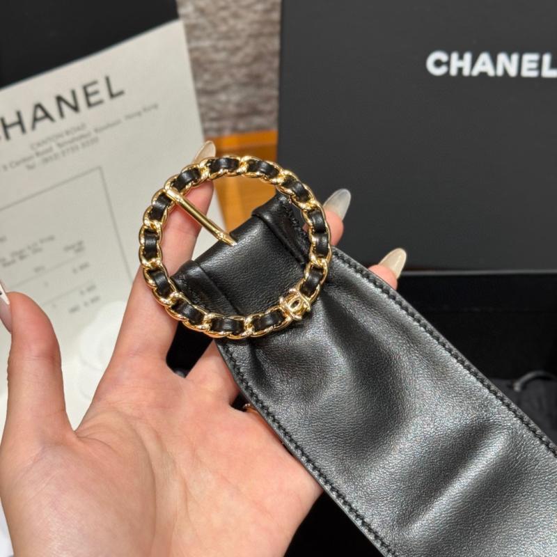 Chanel 65mm Leather Belt SCB916