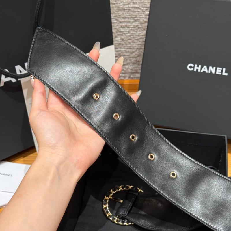Chanel 65mm Leather Belt SCB916