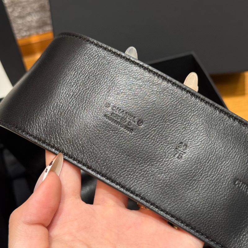 Chanel 65mm Leather Belt SCB916