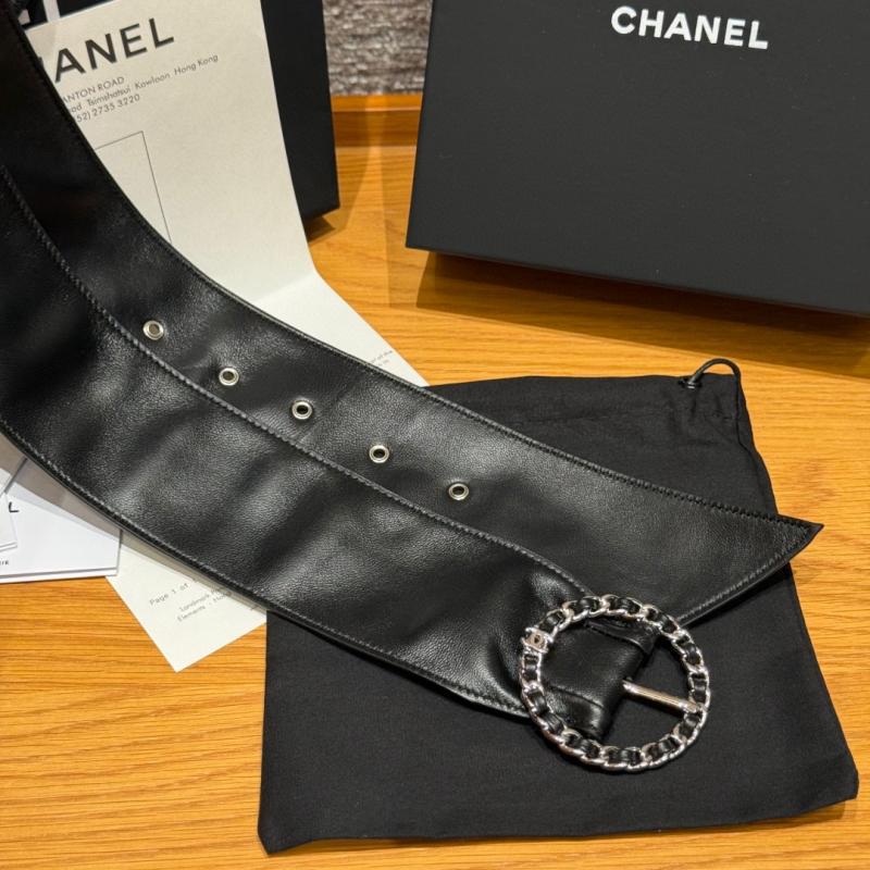 Chanel 65mm Leather Belt SCB917