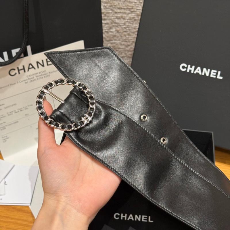 Chanel 65mm Leather Belt SCB917