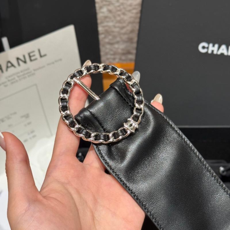 Chanel 65mm Leather Belt SCB917