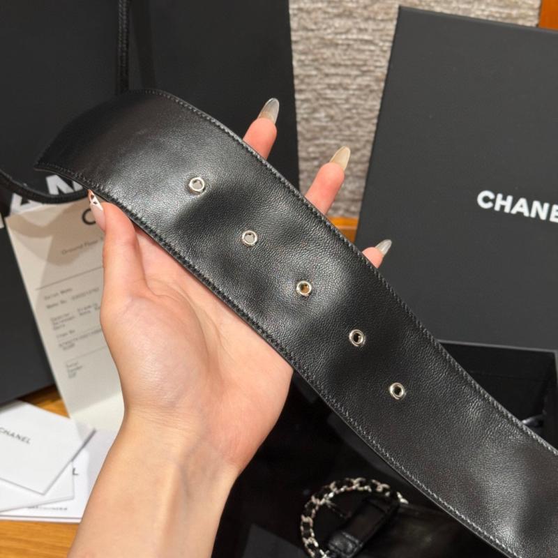 Chanel 65mm Leather Belt SCB917