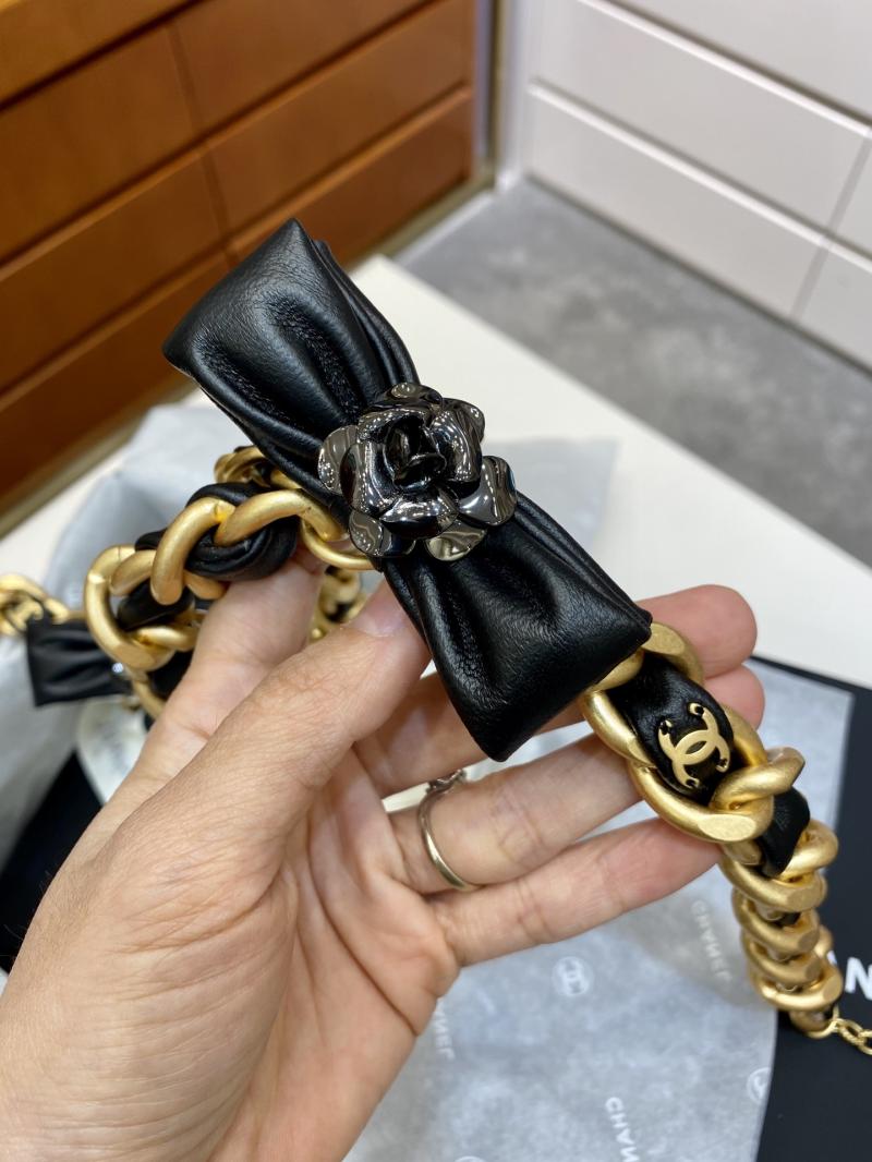 Chanel Chain Belt Black BCB90603
