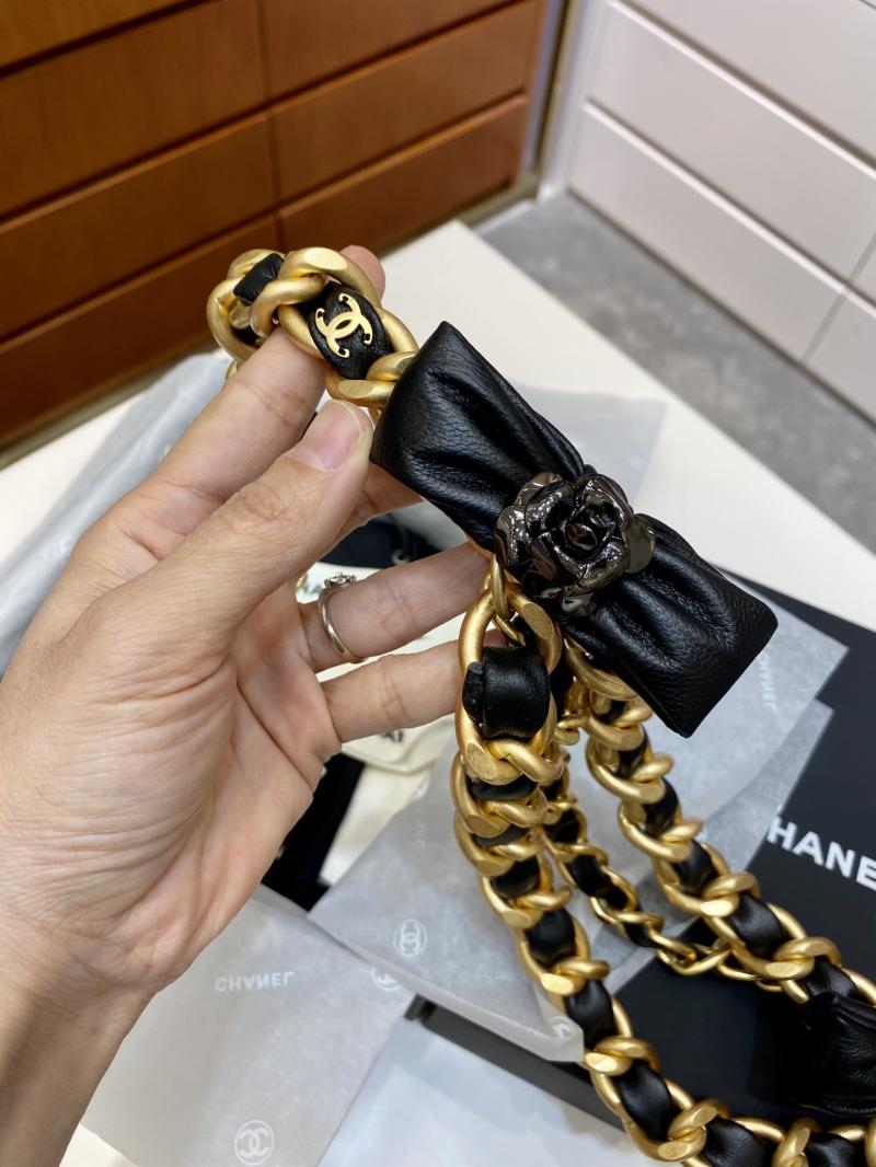 Chanel Chain Belt Black BCB90603