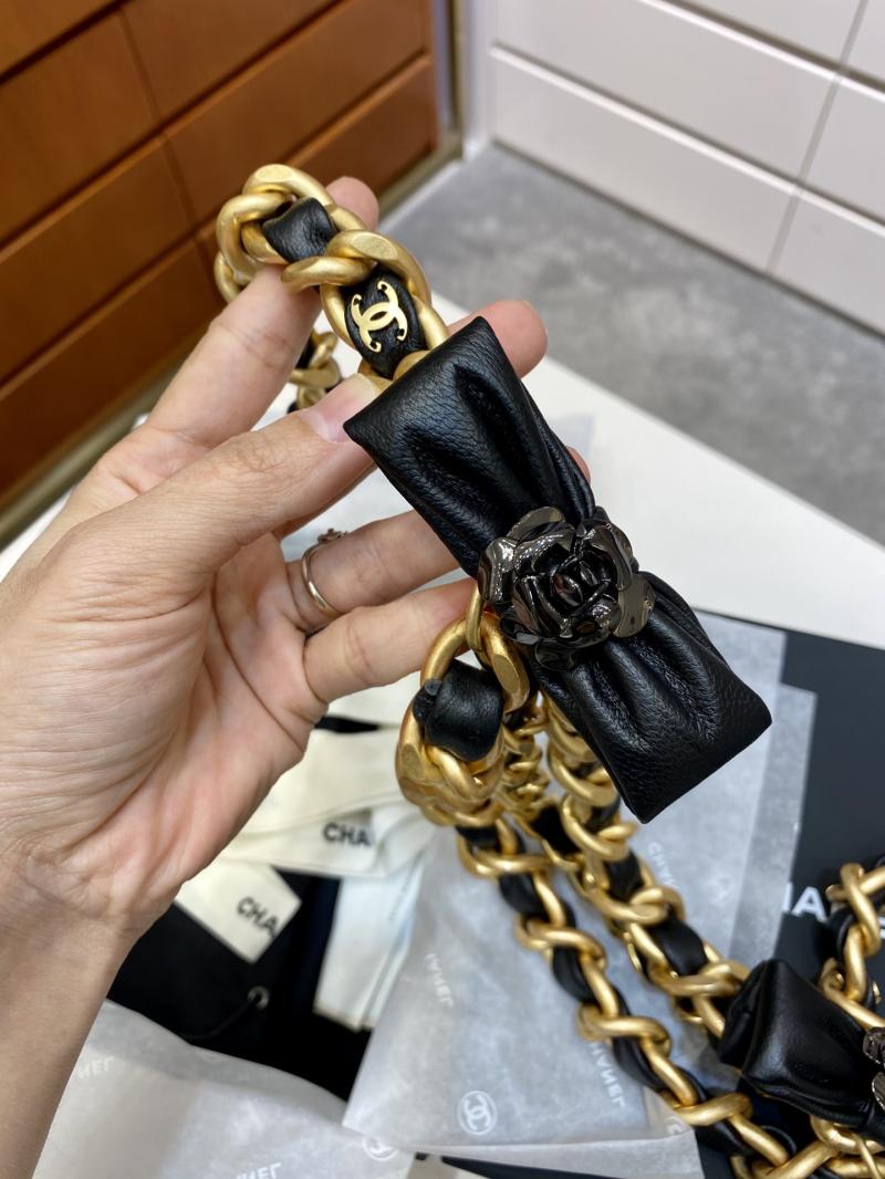 Chanel Chain Belt Black BCB90603
