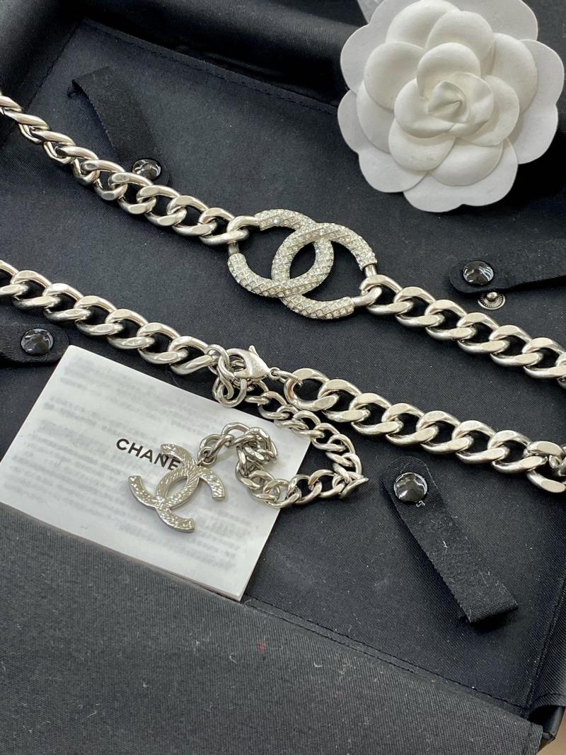 Chanel Chain Belt Silver BCB90601