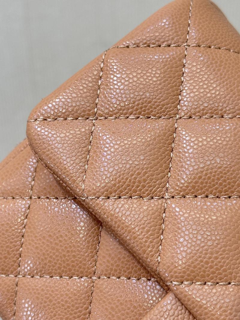 Chanel Mini Flap Bag with Top Handle Brown AS5701