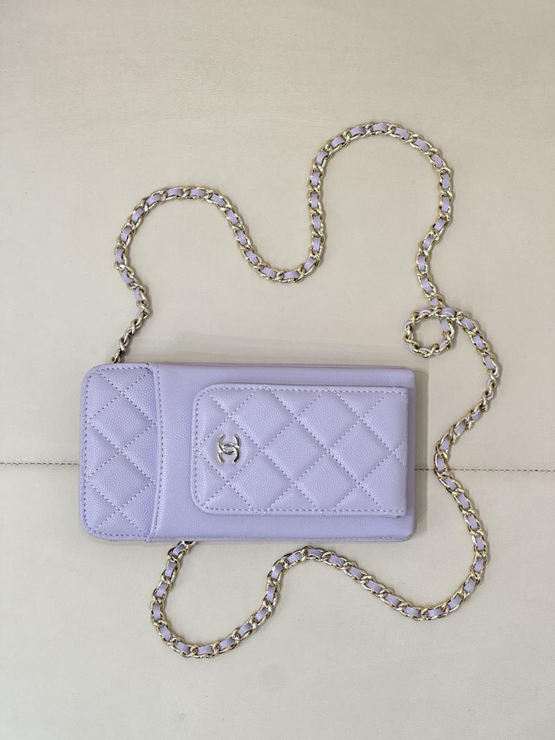 Chanel Phone Bag Purple AP0990