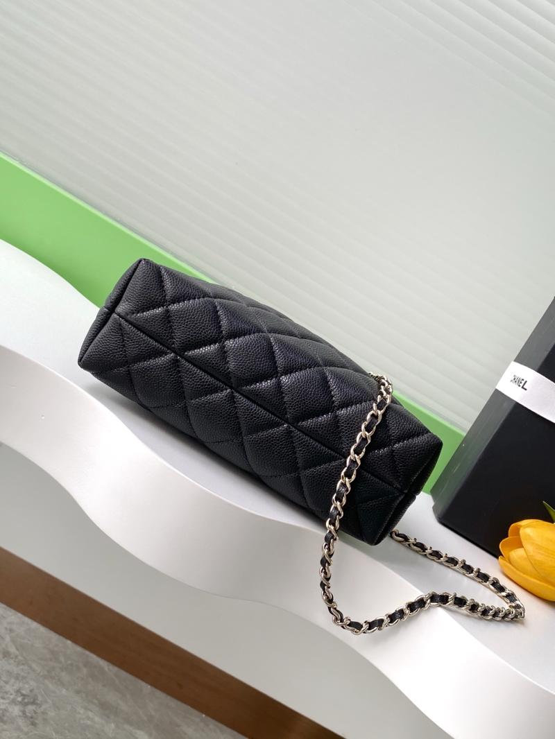 Chanel mini handbag with Top Handle Black AP4591