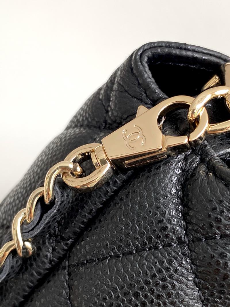 Chanel mini handbag with Top Handle Black AP4591