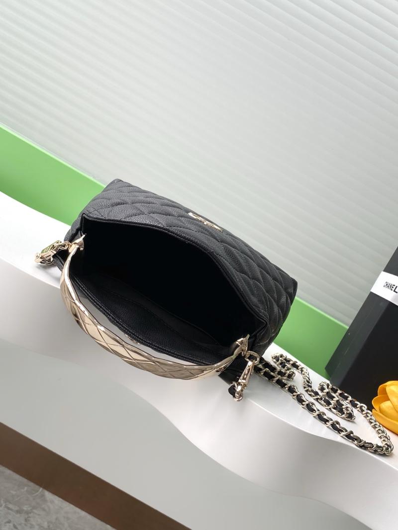 Chanel mini handbag with Top Handle Black AP4591