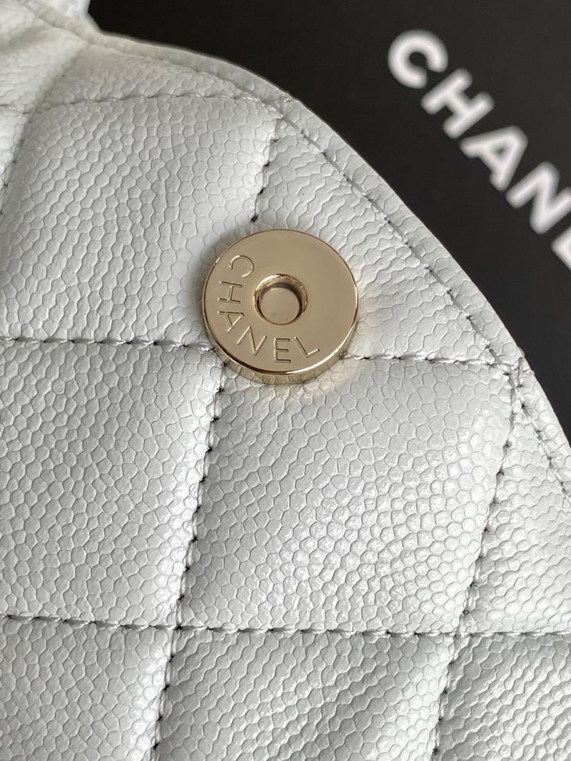 Chanel mini handbag with Top Handle Blue AP4591