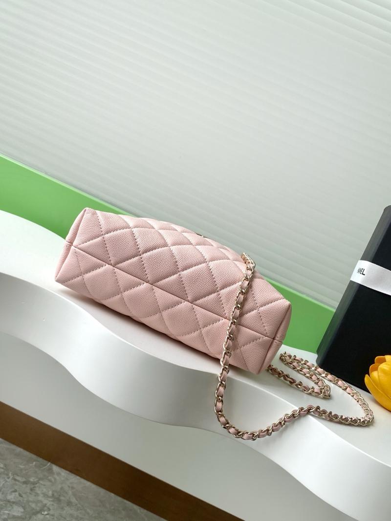Chanel mini handbag with Top Handle Pink AP4591