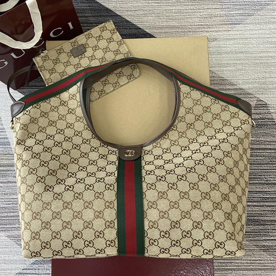 Gucci Giglio large tote bag Beige 853971