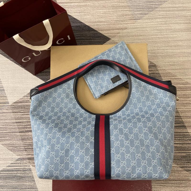 Gucci Giglio large tote bag Blue 853971