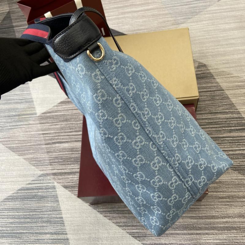 Gucci Giglio large tote bag Blue 853971
